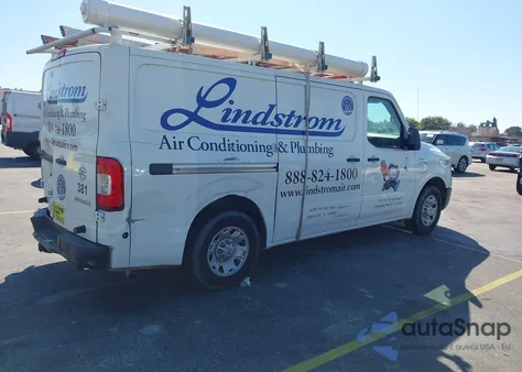 2018 Nissan Nv Cargo Nv1500 Sv V6 from USA, damaged, VIN 1N6BF0KM1JN801089